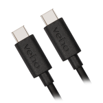 كابل شحن ومزامنة Veho USB-C™ إلى USB-C™ (1 متر/3.3 قدم)