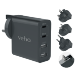 محول قابس شاحن USB عالمي متعدد المناطق TA-45